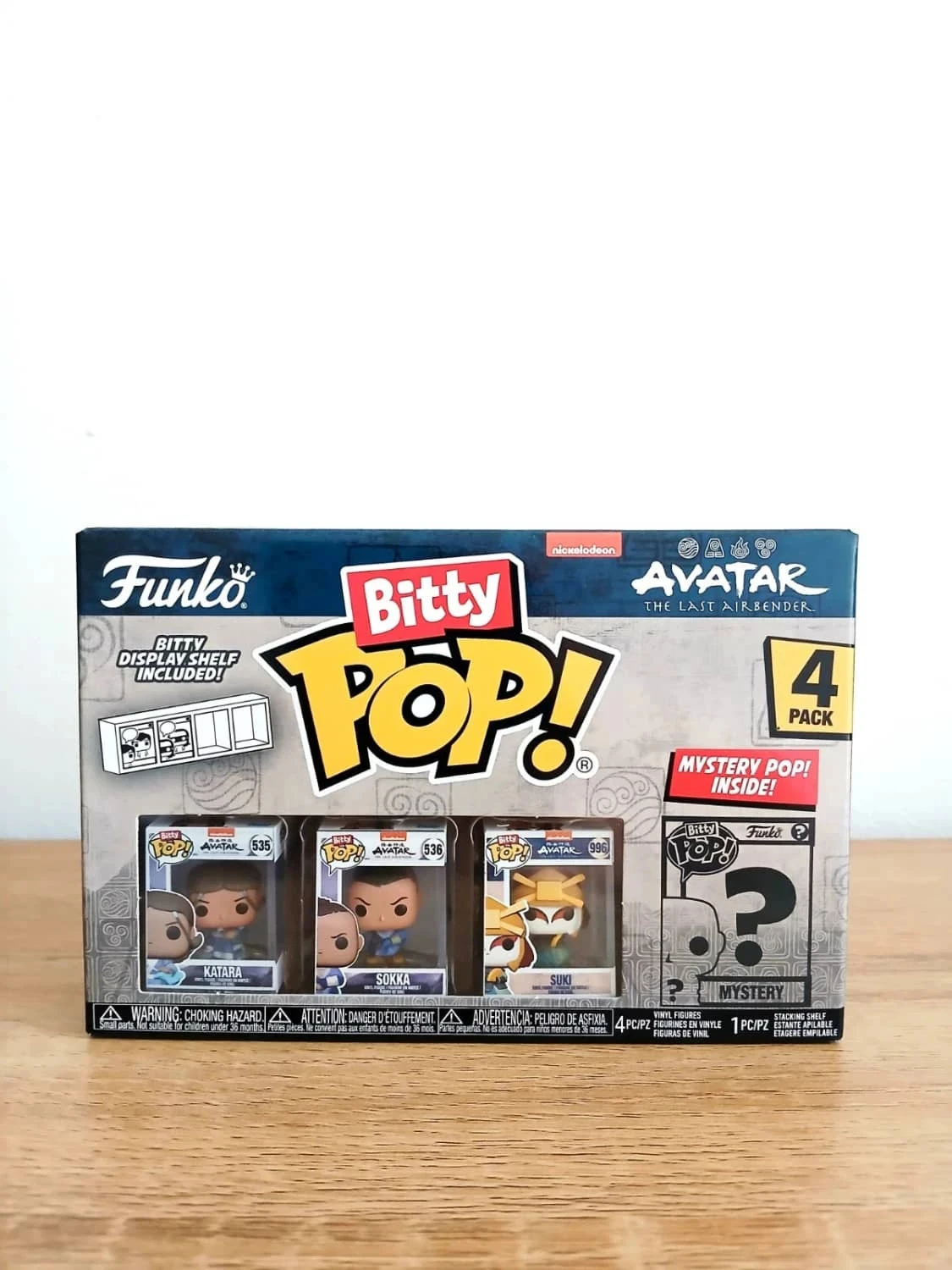 Pack 4 figurines Bitty POP! Avatar The last Airbender Katara 4 pack